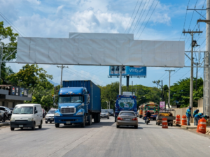 Pasacalle 1, Puerto Barrios, ruta de ingreso